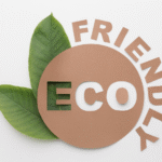 Eco friendly products conveys the meaning of packaging and sustainability